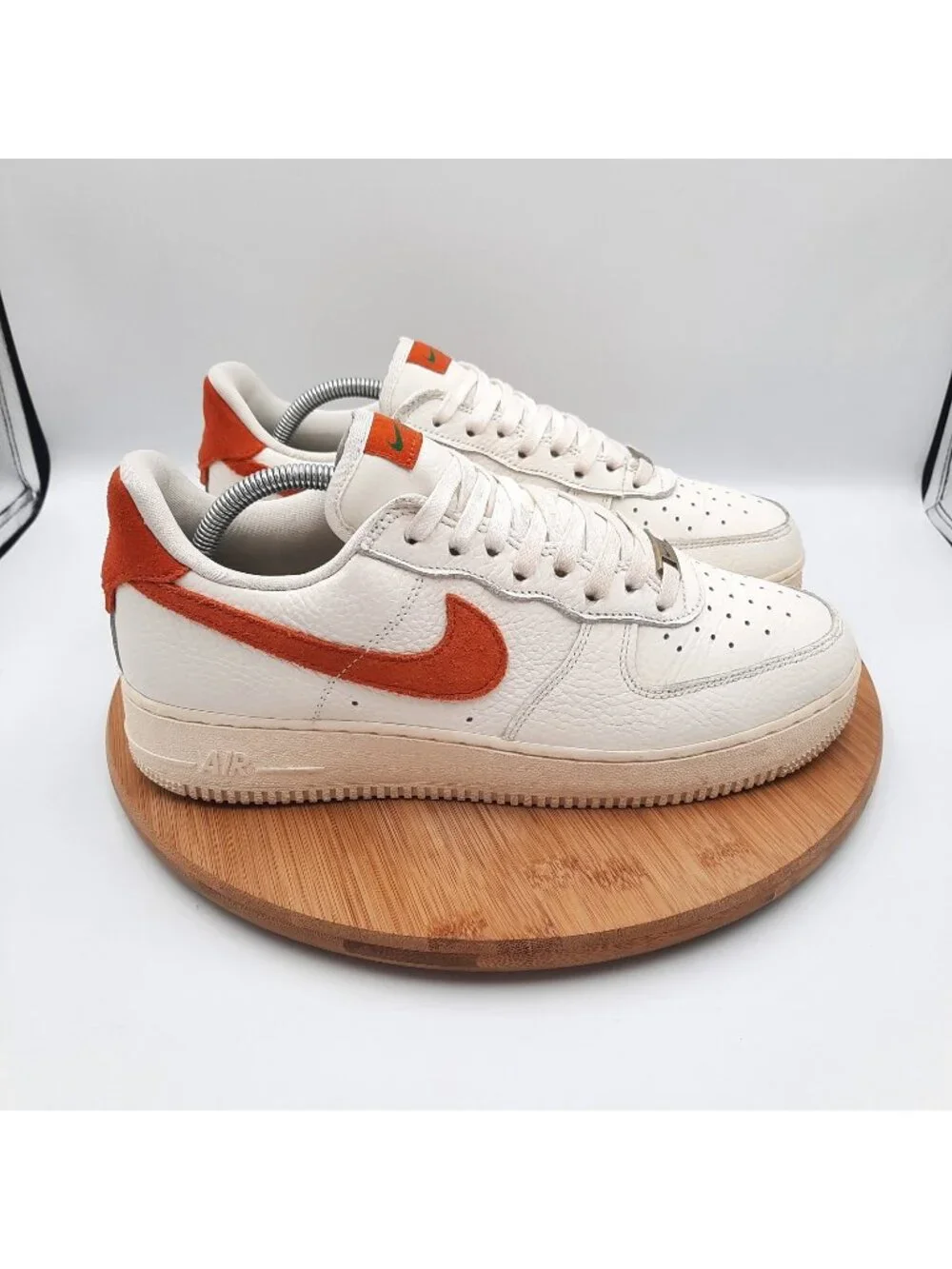 Nike Air Force 1 '07 Mens Size 9.5 Shoes Craft Mantra Orange Basketball Sneakers